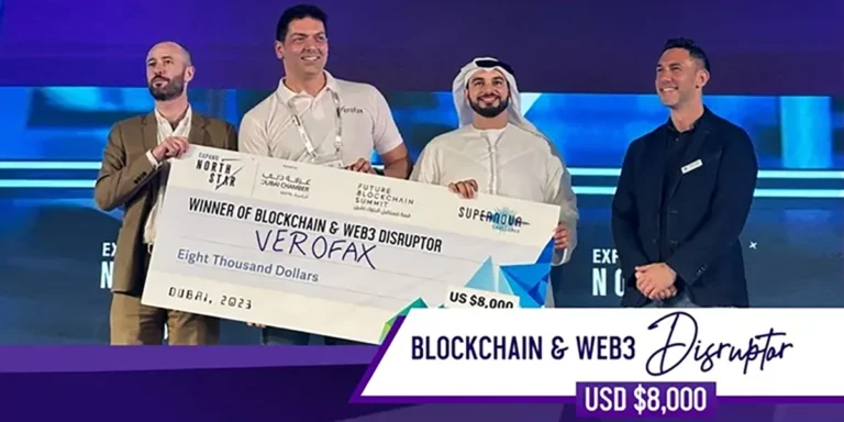 Verofax wins GITEX Supernova Web3 & Blockchain Award 2023